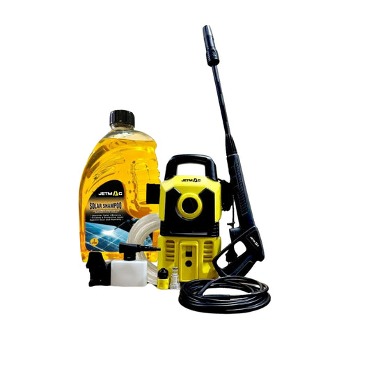 Jetmac High Pressure Washer + Solar Shampoo