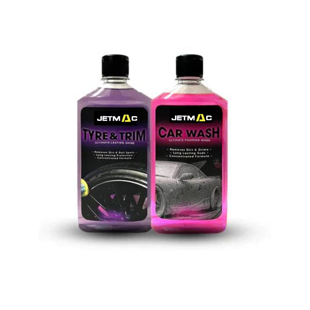 Jetmac Foaming Shampoo + Jetmac Tyre & Trim Gel