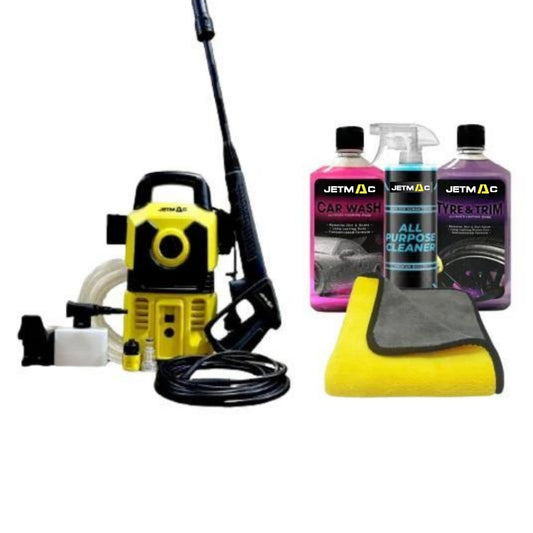 Jetmac Pressure Washer + Ultimate Car Care Bundle