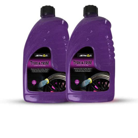 Pack of 2 Jetmac Tyre & Trim Gel  2 Litres